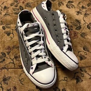 CONVERSE ALL STAR Double Upper low tie Sneakers!  Women’s size 7